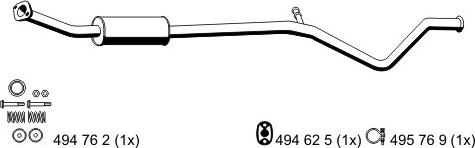 ERNST 505055 - Silenziatore centrale autozon.pro