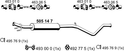 ERNST 505147 - Silenziatore centrale autozon.pro