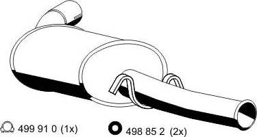 ERNST 515115 - Silenziatore posteriore autozon.pro