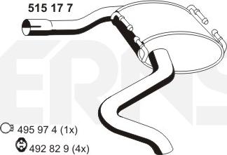 ERNST 515177 - Silenziatore posteriore autozon.pro