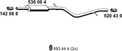 ERNST 536004 - Silenziatore centrale autozon.pro