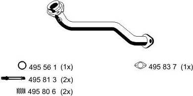 ERNST 525404 - Tubo gas scarico autozon.pro