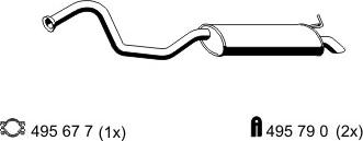ERNST 525015 - Silenziatore posteriore autozon.pro