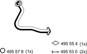 ERNST 522427 - Tubo gas scarico autozon.pro