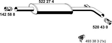 ERNST 522274 - Silenziatore centrale autozon.pro