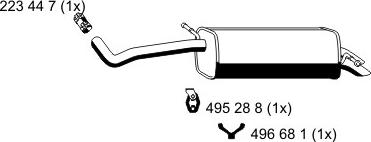 ERNST 645102 - Silenziatore posteriore autozon.pro