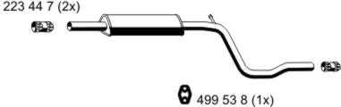 ERNST 642026 - Silenziatore centrale autozon.pro