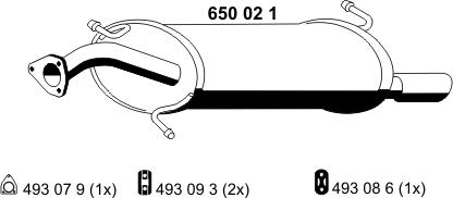 ERNST 650021 - Silenziatore posteriore autozon.pro