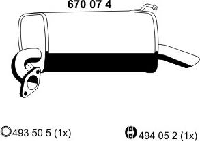 ERNST 670074 - Silenziatore posteriore autozon.pro