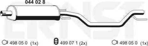 ERNST 044028 - Silenziatore centrale autozon.pro