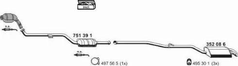 ERNST 040960 - Impianto gas scarico autozon.pro