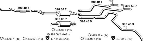 ERNST 040465 - Impianto gas scarico autozon.pro