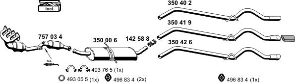 ERNST 040573 - Impianto gas scarico autozon.pro