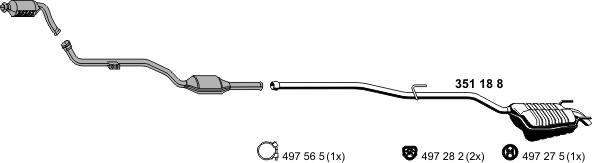 ERNST 040375 - Impianto gas scarico autozon.pro