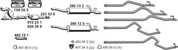 ERNST 040758 - Impianto gas scarico autozon.pro