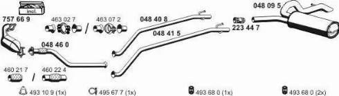 ERNST 050961 - Impianto gas scarico autozon.pro