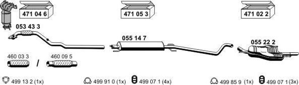 ERNST 050566 - Impianto gas scarico autozon.pro