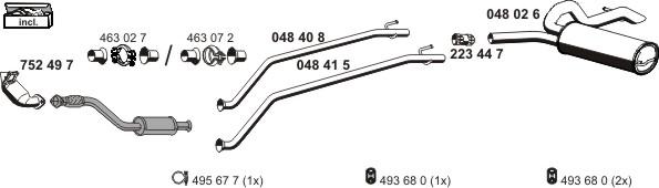 ERNST 100204 - Impianto gas scarico autozon.pro