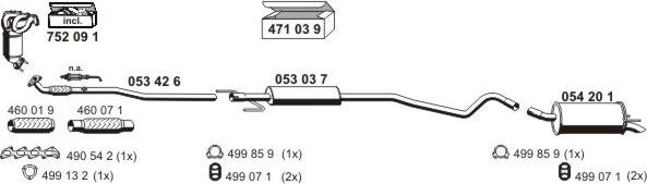 ERNST 050896 - Impianto gas scarico autozon.pro