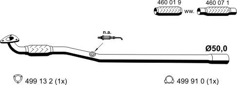 ERNST 053419 - Tubo gas scarico autozon.pro