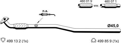 ERNST 053426 - Tubo gas scarico autozon.pro