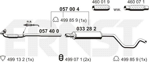 ERNST 057004 - Silenziatore centrale autozon.pro