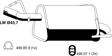 ERNST 057011 - Silenziatore posteriore autozon.pro