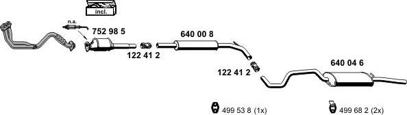 ERNST 060016 - Impianto gas scarico autozon.pro