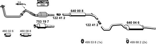 ERNST 060070 - Impianto gas scarico autozon.pro