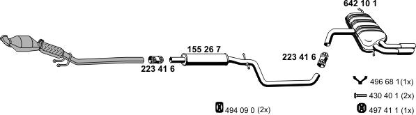 ERNST 060152 - Impianto gas scarico autozon.pro