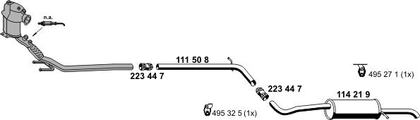 ERNST 190235 - Impianto gas scarico autozon.pro