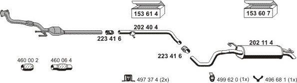 ERNST 071041 - Impianto gas scarico autozon.pro