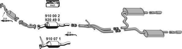 ERNST 010747 - Impianto gas scarico autozon.pro