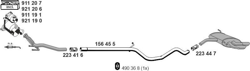 ERNST 010772 - Impianto gas scarico autozon.pro