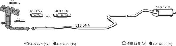 ERNST 030446 - Impianto gas scarico autozon.pro