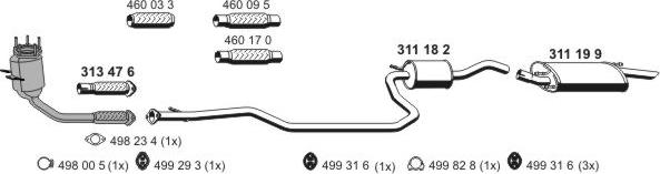 ERNST 030152 - Impianto gas scarico autozon.pro