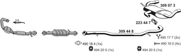 ERNST 031688 - Impianto gas scarico autozon.pro