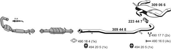 ERNST 031689 - Impianto gas scarico autozon.pro