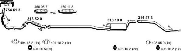 ERNST 031027 - Impianto gas scarico autozon.pro