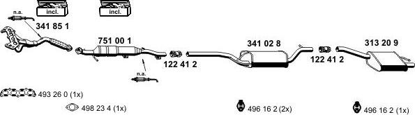 ERNST 031137 - Impianto gas scarico autozon.pro