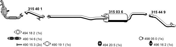 ERNST 031789 - Impianto gas scarico autozon.pro