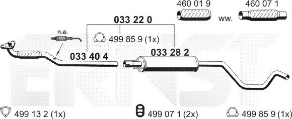 ERNST 033220 - Silenziatore centrale autozon.pro