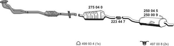 ERNST 020098 - Impianto gas scarico autozon.pro