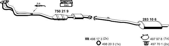 ERNST 020066 - Impianto gas scarico autozon.pro