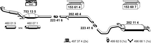 ERNST 071042 - Impianto gas scarico autozon.pro