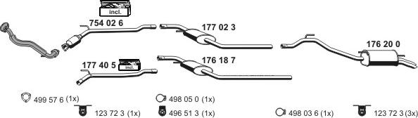 ERNST 070533 - Impianto gas scarico autozon.pro