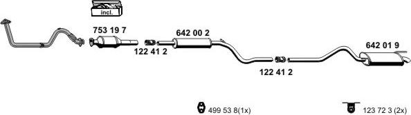 ERNST 070657 - Impianto gas scarico autozon.pro