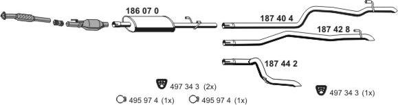 ERNST 070838 - Impianto gas scarico autozon.pro