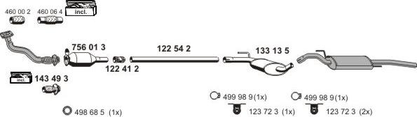 ERNST 070239 - Impianto gas scarico autozon.pro