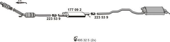 ERNST 071547 - Impianto gas scarico autozon.pro